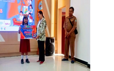 Perjuangan Luar Biasa, Bela Mustika Putri Hadiningrum Raih Juara 3 Mendongeng di FLS3N Tingkat Kabupaten Lamandau